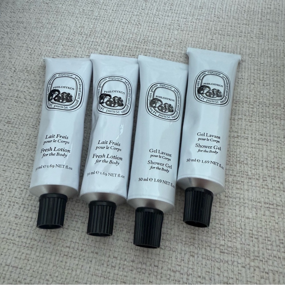 Diptyque Philosykos Body Lotion - Bundle of 4 NEW 1.69 oz